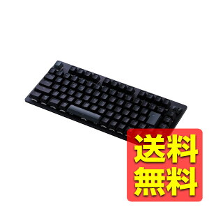 �Q�[�~���O�L�[�{�[�h �L�� / ���� / Bluetooth ���j�A �Ԏ� ���J�j�J�� �L�[�{�[�h 75%�T�C�Y ���{��z�� RGB ���E���P�[�u�� �e���L�[���X V custom �u���b�N TK-VK520LBK / ELECOM �G���R�� �y���������z