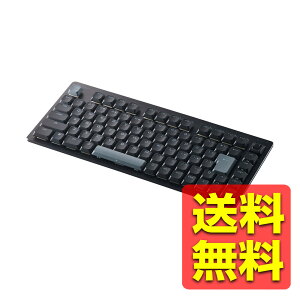 �Q�[�~���O�L�[�{�[�h �L�� / ���� / Bluetooth ���j�A �Ԏ� �Q�[�~���O ���J�j�J�� �L�[�{�[�h 75%�T�C�Y ���[�v���t�@�C�� ���{��z�� RGB V custom �u���b�N TK-VK520LLBK / ELECOM �G���R�� �y��������