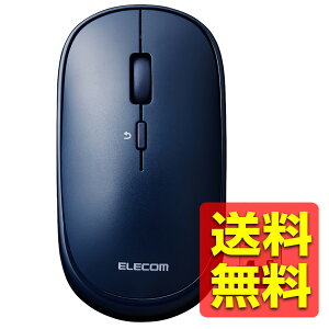 ���C�����X�}�E�X ����2.4GHz Slint ���^ �É� 4�{�^�� �v���[�����[�h�@�\�t �|�[�`�t Windows Mac �Ή� �l�C�r�[�u���[ M-TM10DBBU / ELECOM �G���R�� �y���������z