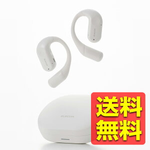 �I�[�v���C���[ �C���z�� Bluetooth 5.4 ���C�����X �w�b�h�z�� �����ǂ��Ȃ� ���|���� �}�C�N���� �ő�7���ԍĐ� IPX5�̖h���݌v �^�b�`�Z���T�[ ���[���z���C�g LBT-OWS02ECMWH / ELECOM �G���R�� �y��