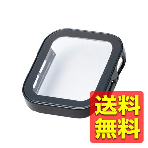 Apple Watch �ی�P�[�X 40mm [Apple Watch SE3/SE2/SE �Ή�] �t���J�o�[�P�[�X �����K���X 10H �w��h�~ ��U�h�~ �|���J�[�{�l�[�g�f�� IPX7�̖h�����\ �u���b�N AW-25EFCGEBK / ELECOM �G���R�� �y���������z