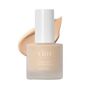 �yvim BEAUTY �����zall day moist liquid foundation SPF30 PA++ 30mL ���L�b�h�t�@���f ����ɂ��� ���ɋ��� �e�J��Ȃ� �}�X�N�ɂ��Ȃ� �f���� �}������ ���L�b�h�t�@���f�[�V���� ���C�N �R�X�� ���ϕi