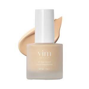 y}\ P5{zyvim BEAUTY zall day moist liquid foundation SPF30 PA++ 30mL Lbht@f ɂ ɋ eJȂ }XNɂȂ f } Lbht@f[V 