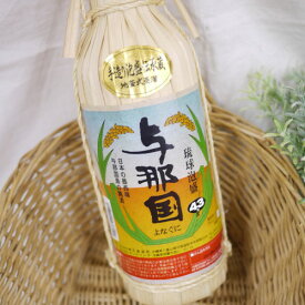 琉球泡盛 与那国 クバ巻 43度 600ml / 崎元酒造所