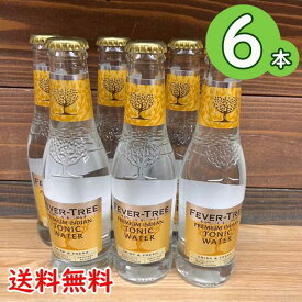 【送料無料】フィーバーツリー プレミアム トニックウォーター 200ml×6本※北海道500円・沖縄県1000円別途送料がかかります。