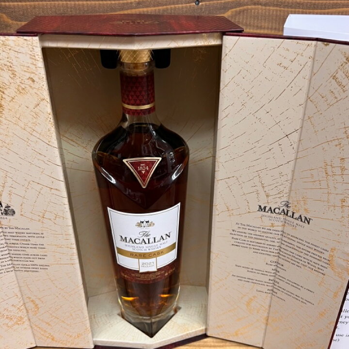 楽天市場】ザ・マッカラン レアカスク 700ml 43度 箱付きThe MACALLAN 
