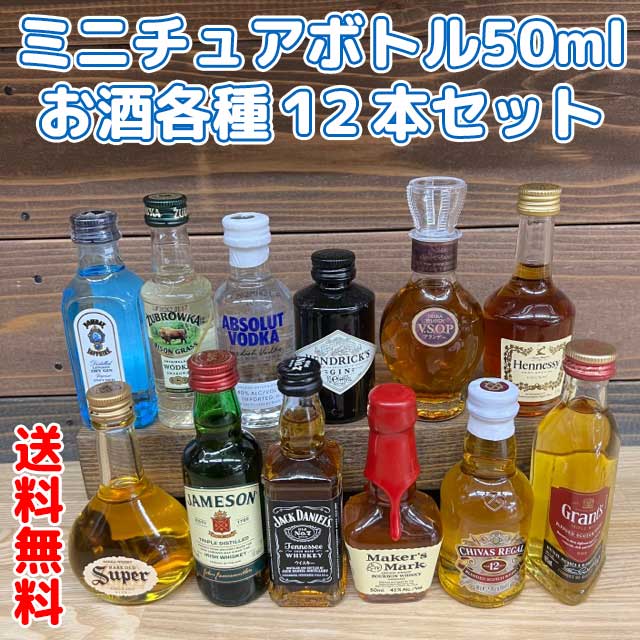 ミニボトル ウィスキー ブランデー まとめ売り27本 - 酒