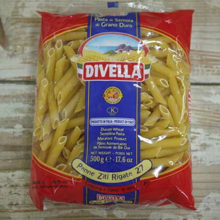 25％OFF DIVELLA ディヴェッラ ペンネ ズィーティ リガーテ500g※賞味期限