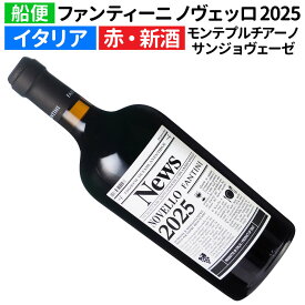 【予約販売】船便！ファンティーニ（ファルネーゼ） ヴィーノ・ノヴェッロ 20252026年1月中旬以降のお届けになります【イタリアワイン】【新酒ワイン】【赤ワイン】
