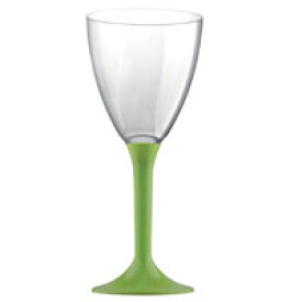 プラスティックワイングラス6個入り　グリーンアウトドアに最適！皆でワイワイワインを楽しむシーンにお勧め！