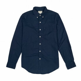 アメリカンイーグル AMERICAN EAGLE メンズ Men's スリムフィット 長袖 オックスフォード シャツ AE Slim Fit Oxford Button-Up Shirt ネイビー Navy