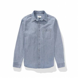 アメリカンイーグル AMERICAN EAGLE メンズ Men's クラシックフィット 長袖 デニムボタンシャツ AE Denim Button Up Shirt ライトウォッシュ