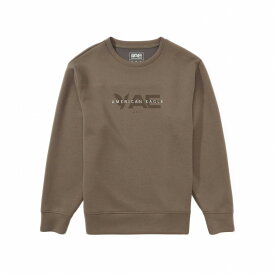 アメリカンイーグル AMERICAN EAGLE メンズ Men's スウェット トレーナー AE 24/7 Crew Neck Sweatshirt ダークブラウン