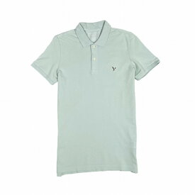 アメリカンイーグル AMERICAN EAGLE メンズ Men's スリムフィット ポロシャツ AE Slim Flex Polo Shirt ミント Mint