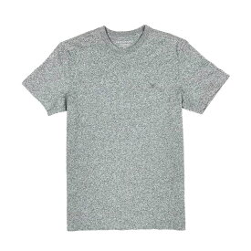 アメリカンイーグル AMERICAN EAGLE メンズ Men's 半袖 Tシャツ AE Super Soft Icon T-Shirt アイコン ワンポイント ヘザーグレー