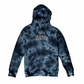 エアロポステール AEROPOSTALE メンズ Men's プルオーバー フーディ パーカー Aero Block Logo Tie-Dye Heritage Pullover Hoodie ネイビー Navy