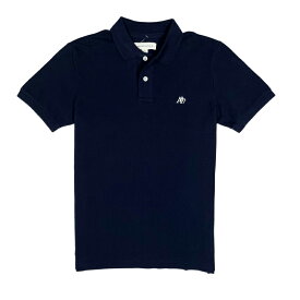 エアロポステール AEROPOSTALE メンズ Men's 半袖 ピケ ポロシャツ A87 Logo Pique Polo ネイビー Navy