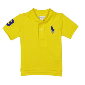 ラルフローレン RALPH LAUREN ベビー 男の子 半袖 ポロシャツ Cotton Mesh Polo Shirt レモン リンド Lemon Rind