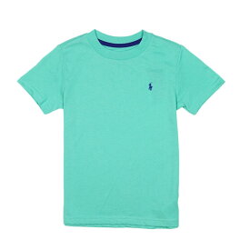 ポロ ラルフローレン POLO RALPH LAUREN ボーイズ Boys 半袖 Tシャツ Cotton Jersey Crewneck T-Shirt サンセット グリーン Sunset Green