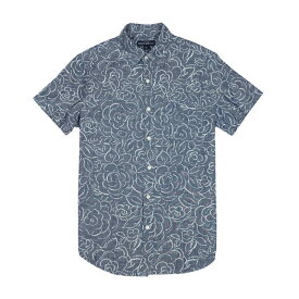 ジェイクルーマーカンタイル J.crew Mercantile メンズ Men's 半袖 シャツ Printed Slim Casual Short Sleeve Chambray Shirt