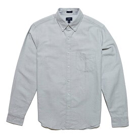 ジェイクルー J.Crew メンズ Men’s 長袖 シャツ Slim Oxford Dobby Shirt ヘザー ライト グレー Heather Light Grey