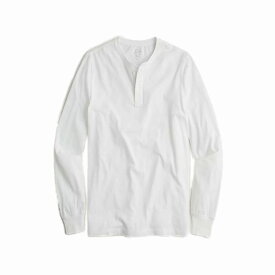 ジェイクルーマーカンタイル J.Crew Mercantile メンズ Men's 長袖 Tシャツ Long-sleeve Deck-striped Textured Cotton T-Shirt ネイビー Navy