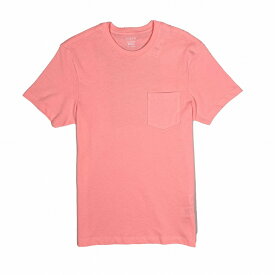 ジェイクルー J.Crew メンズ Men’s 半袖 Tシャツ スリムフィット Slim Washed Jersey Pocket Tee ピンクレモネード