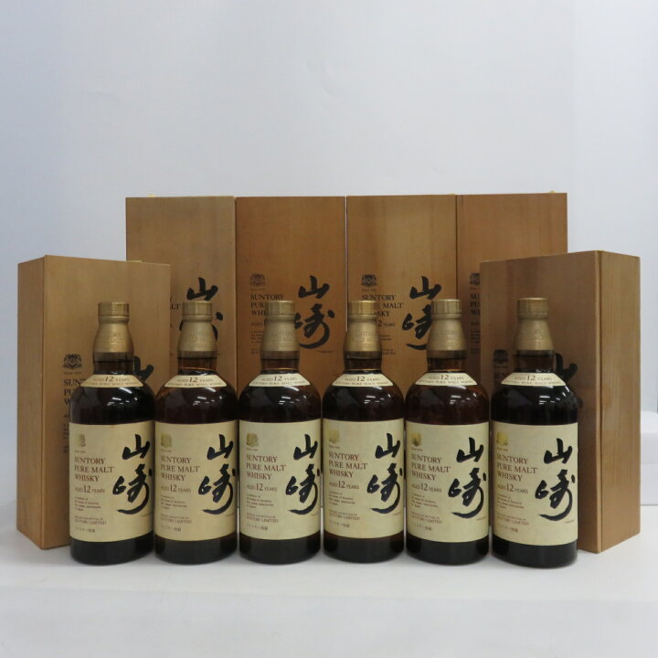 楽天市場】ウイスキー サントリー 山崎12年 ピュアモルト 特級 760ml 6  
