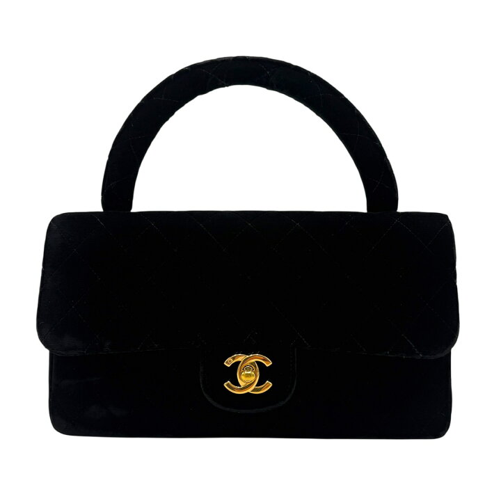 楽天市場】CHANEL シャネル マトラッセ ベロア キルティングバッグ 