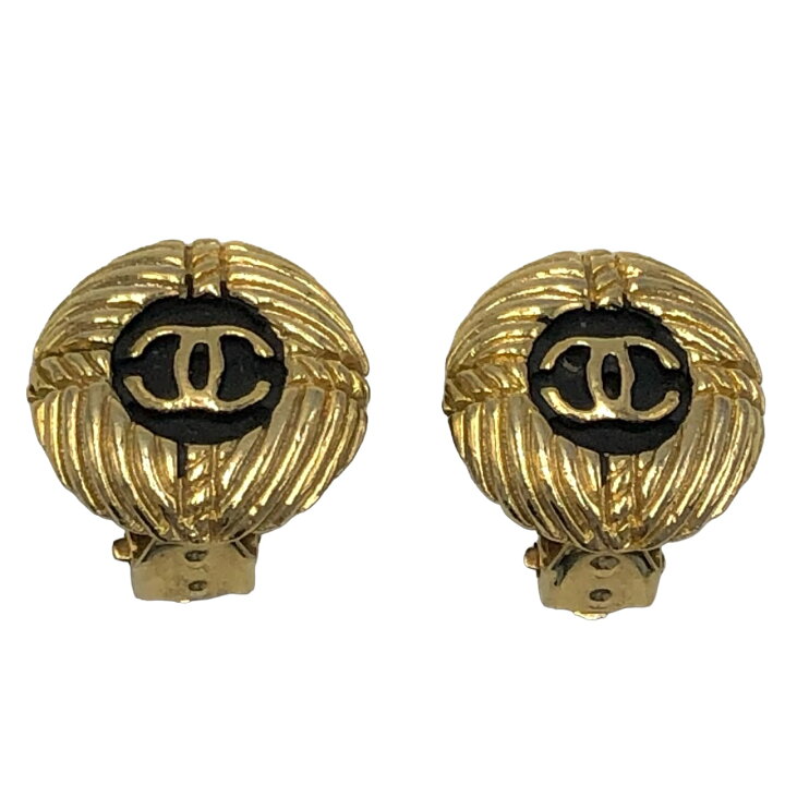 楽天市場】CHANEL シャネル ココマーク イヤリング ゴールドカラー : Rapgo 
