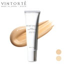 VINTORTE 美容液 ミネラル リキッドファンデーション ファンデーション 50 代 クッションファンデーション カバー力 シミ 隠し シワ 隠し マスクにつかない 崩れない カバー力 汗に強い 美容液ファンデーション クリームファンデーション 無添加 毛穴