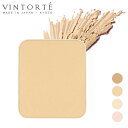 VINTORTE ミネラルシルクプレストファンデーション レフィル 詰め替え用 化粧下地 ファンデーション 50 代 フェイスパウダー パウダーファンデーション 無添加 カバー力 プレストパウダー ミネラルファンデーション シワ シミ 隠し マスクにつかない シルクパウダー
