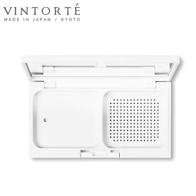 VINTORTE プレストファンデーション 専用ケース フェイスパウダー ケース ファンデーション 50 代 パウダーファンデーション ミネラルファンデーション カバー力 コンパクト 美容雑貨 メイク小物 メイク道具 ベースメイク カバー 携帯用 ケース 持ち運び 30代 40代 50代