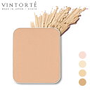 VINTORTE ミネラルシルクプレストファンデーション レフィル 詰め替え用 化粧下地 ファンデーション 50 代 フェイスパウダー パウダーファンデーション 無添加 カバー力 プレストパウダー ミネラルファンデーション シワ シミ 隠し マスクにつかない シルクパウダー
