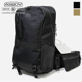 《ポイント2倍 | もれなく選べるトリプルノベルティ》アッソブ AS2OV バックパック WATER PROOF CORDURA 305D ROUND ZIP BACKPACK ウォータープルーフ コーデュラ 防水 ラウンドジップ リュック 各色 141600 | ブランド | ブランド [正規取扱店]