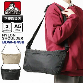 ベンデイビス BEN DAVIS ショルダーバッグ NYLON SHOULDER ナイロンショルダー 斜め掛け ミニバッグ 軽量 各色 BDW-8438 | ブランド [正規取扱店]【8%クーポン+ポイント10倍】