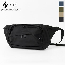 《ポイント10倍 | もれなく選べるWノベルティ》シー CIE ボディバッグ FLOW BODYBAG フロウ ウエストバッグ ショルダーバッグ 各色 022102 | ブランド [正規取扱店]