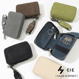 《ポイント10倍 | もれなく選べるWノベルティ》シー CIE キーケース FOLK KEYCASE - L フォーク Lサイズ ラウンドファスナー CIE EXTRA シー エクストラ メンズ レディース 小物 レザー 各色 032253 | ブランド [正規取扱店]