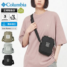 コロンビア Columbia ショルダーバッグ Iron Romeo スクエアショルダー オムニシールド メンズ レディース 撥水 軽量 斜めがけ バッグ ロゴ 各色 PU8824 | ブランド [正規取扱店]【ポイント10倍】