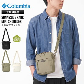 コロンビア Columbia ショルダーバッグ Sunnyside Park Mini Shoulder サニーサイド パーク ミニバッグ 1.5L 縦型 メンズ レディース 斜め掛け オムニシールド 撥水 軽量 ロゴ 2026年秋冬 新作 PU7273 | ブランド [正規取扱店]