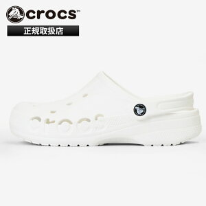 �N���b�N�X crocs �T���_�� �o�� �N���b�O Baya Clog �y�� ��� �R���t�H�[�g�T���_�� �����Y ���f�B�[�X �C �I�t�B�X �㗚�� �z���C�g 10126 100 White | �u�����h [���K�戵�X]