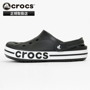 �N���b�N�X crocs �T���_�� �o���o���h �N���b�O Bayaband Clog �y�� ��� �R���t�H�[�g�T���_�� �����Y ���f�B�[�X �C �I�t�B�X �㗚�� �u���b�N �z���C�g 205089 066 Black/White | �u�����h [���K�戵�X