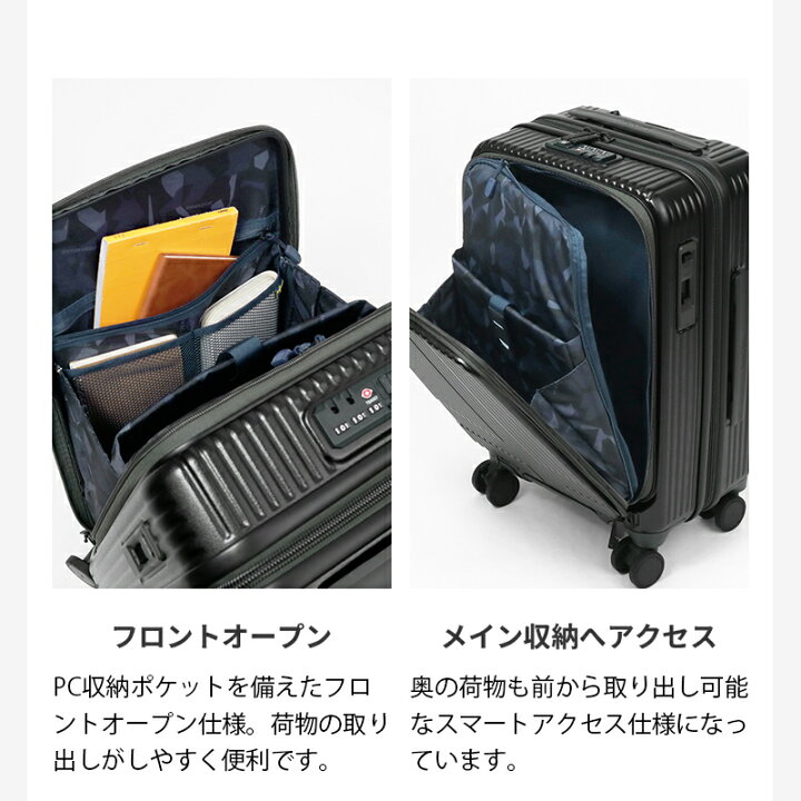 楽天市場】イノベーター innovator スーツケース 38L Sサイズ フロント 