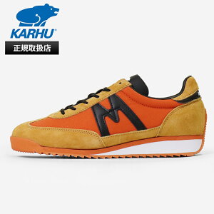�s�ő�51�{�t�J���t KARHU �X�j�[�J�[ �����Y ���f�B�[�X ���X�^�� MESTARI �W���t�@�I�����W �u���b�N �C 2026�N�t�ĐV�� 2026SS KH805001 Jaffa Orange / Black | �u�����h [���K�戵�X]�y�|�C���g10�{�z