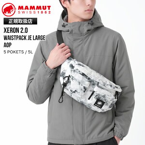 �}���[�g MAMMUT �{�f�B�o�b�O Xeron 2.0 Waistpack JE Large AOP �G�N�Z���� �E�G�X�g�p�b�N �W���p���G�N�X�N���[�V�u ���[�W �I�[���I�[�o�[�v�����g 5L �V�����_�[�o�b�O ���{���� �����Y ���f�B�[