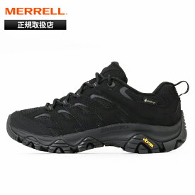 メレル MERRELL スニーカー レディース モアブ 3 シンセティック ゴアテックス MOAB 3 SYNTHETIC GTX ハイキングシューズ ブラック 靴 2026SS 500426 BLACK/BLACK | ブランド [正規取扱店]【ポイント10倍】