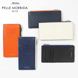 《ポイント10倍 | もれなく選べるトリプルノベルティ》ペッレモルビダ PELLE MORBIDA 財布 新型 薄マチ ミニウォレット Barca バルカ メンズ バイカラー レザー 各色 PMO-BA324 | ブランド [正規取扱店]