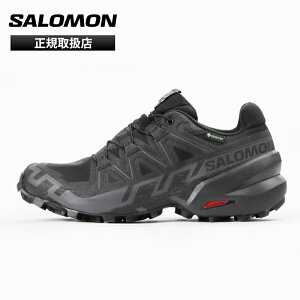 �T������ SALOMON �X�j�[�J�[ ���f�B�[�X �X�s�[�h�N���X SPEEDCROSS 6 GTX W �g���C�������j���O�V���[�Y �W���M���O �C �S�A�e�b�N�X GORE-TEX �h�� 2026�N�t�ĐV�� 2026SS �u���b�N L41743400 | �u�����h [