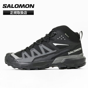 �T������ SALOMON �g���b�L���O �V���[�Y �����Y X ULTRA 360 MID GTX �n�C�L���O �u�[�c �C 2026�N�t�ĐV�� 2026SS GORE-TEX �h�� �u���b�N L47447600 | �u�����h [���K�戵�X]�y�|�C���g10�{�z