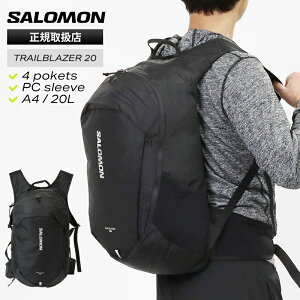 �T������ SALOMON �o�b�N�p�b�N TRAILBLAZER 20 �f�C�p�b�N �n�C�L���O�o�b�O �����Y ���f�B�[�X �n�C�h���[�V�����o�b�O �y�� �����b�N ���S 20L 2026�N�t�ĐV�� 2026SS �u���b�N �A���C LC2182600 | �u��